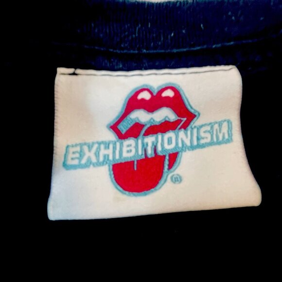 Rolling Stones Exhibitionism Tour London Saatchi Adult T-Shirt Medium Black 2016 - Picture 4 of 6
